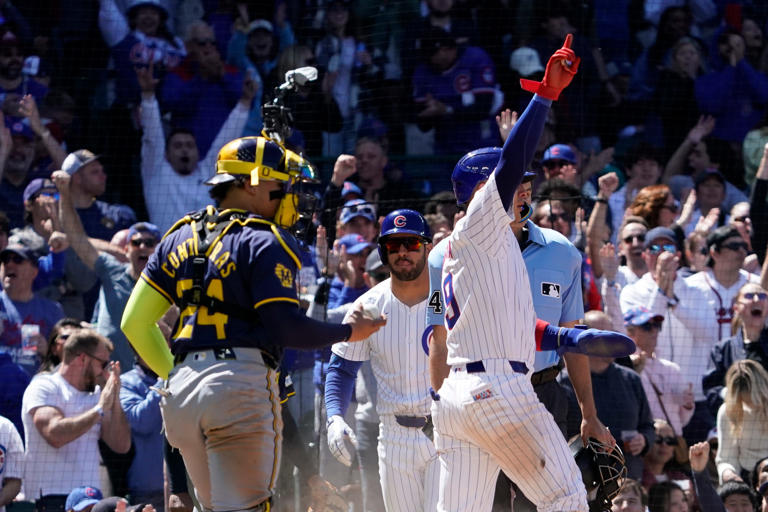 Brewers' 9-7 Victory Over Cubs Fueled By Strong Winds Brewers' 9-7 Victory Over Cubs Fueled By Strong Winds