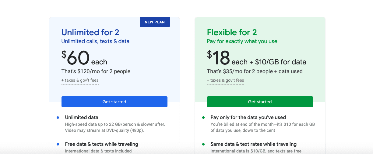Google Fi Launches Budget-Friendly Unlimited Data Plan For $35 Google Fi Launches Budget-Friendly Unlimited Data Plan For $35