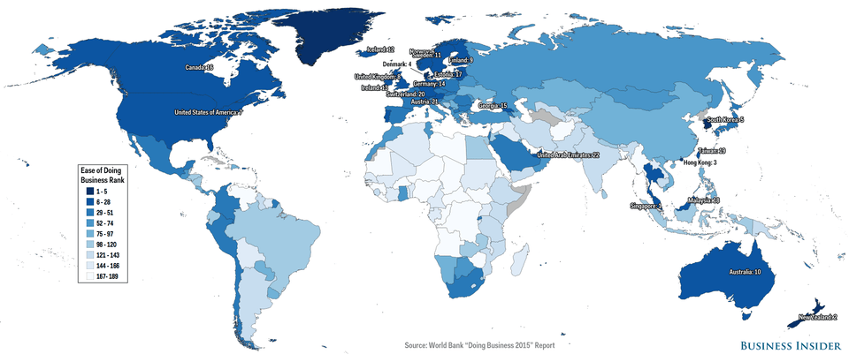 Mapping The Country's Emerging Business Hubs