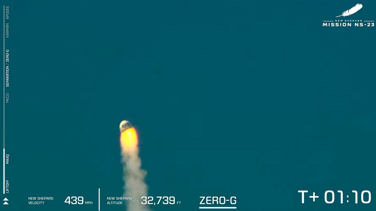 Technical Glitch Forces Blue Origin To Abort Rocket Launch Technical Glitch Forces Blue Origin To Abort Rocket Launch