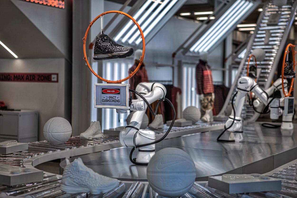 The Complexities Of Robotic Nike Sneaker Manufacturing