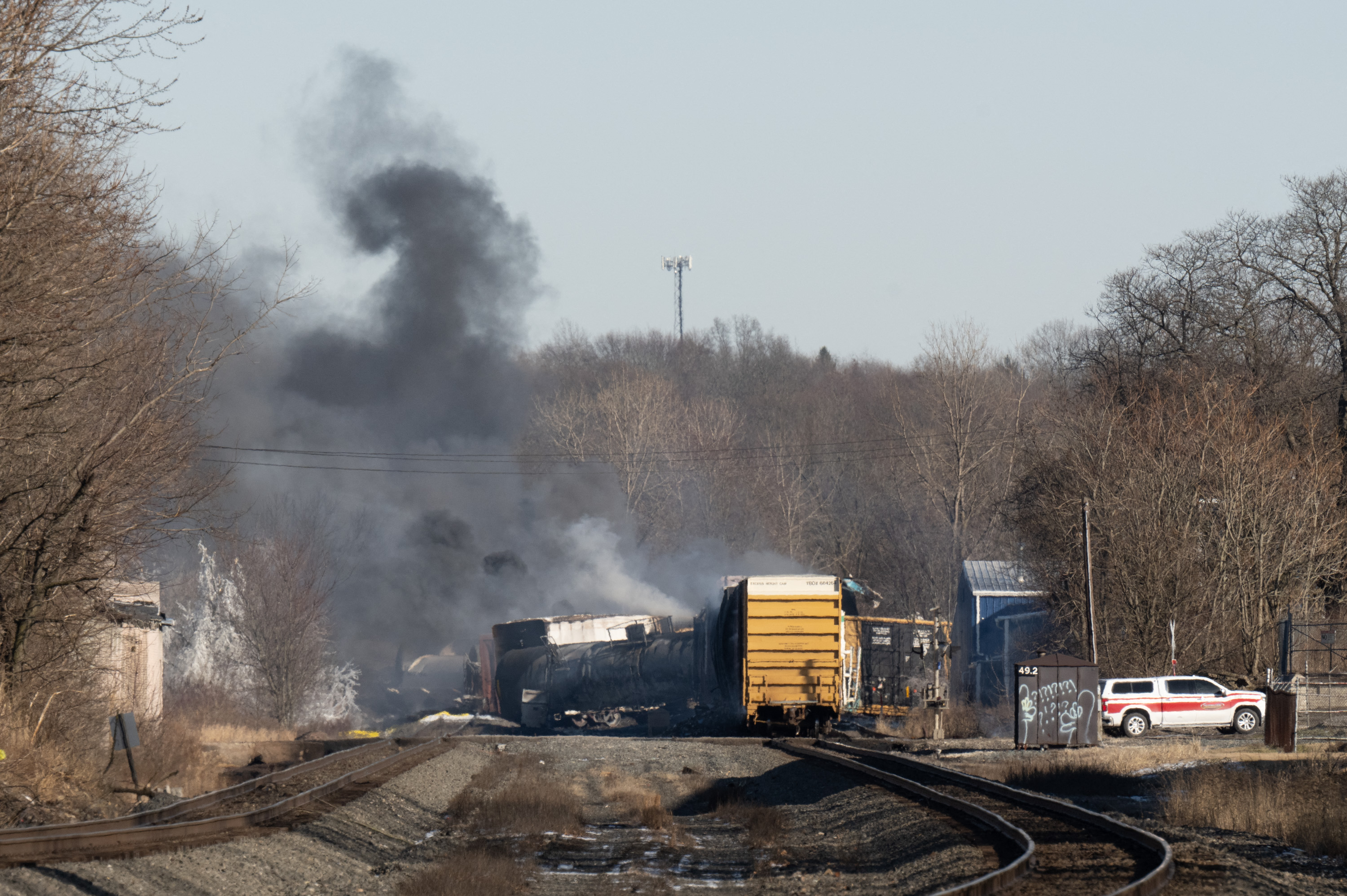 Toxic Chemicals From Ohio Train Derailment: Months-Long Building Contamination Toxic Chemicals From Ohio Train Derailment: Months-Long Building Contamination