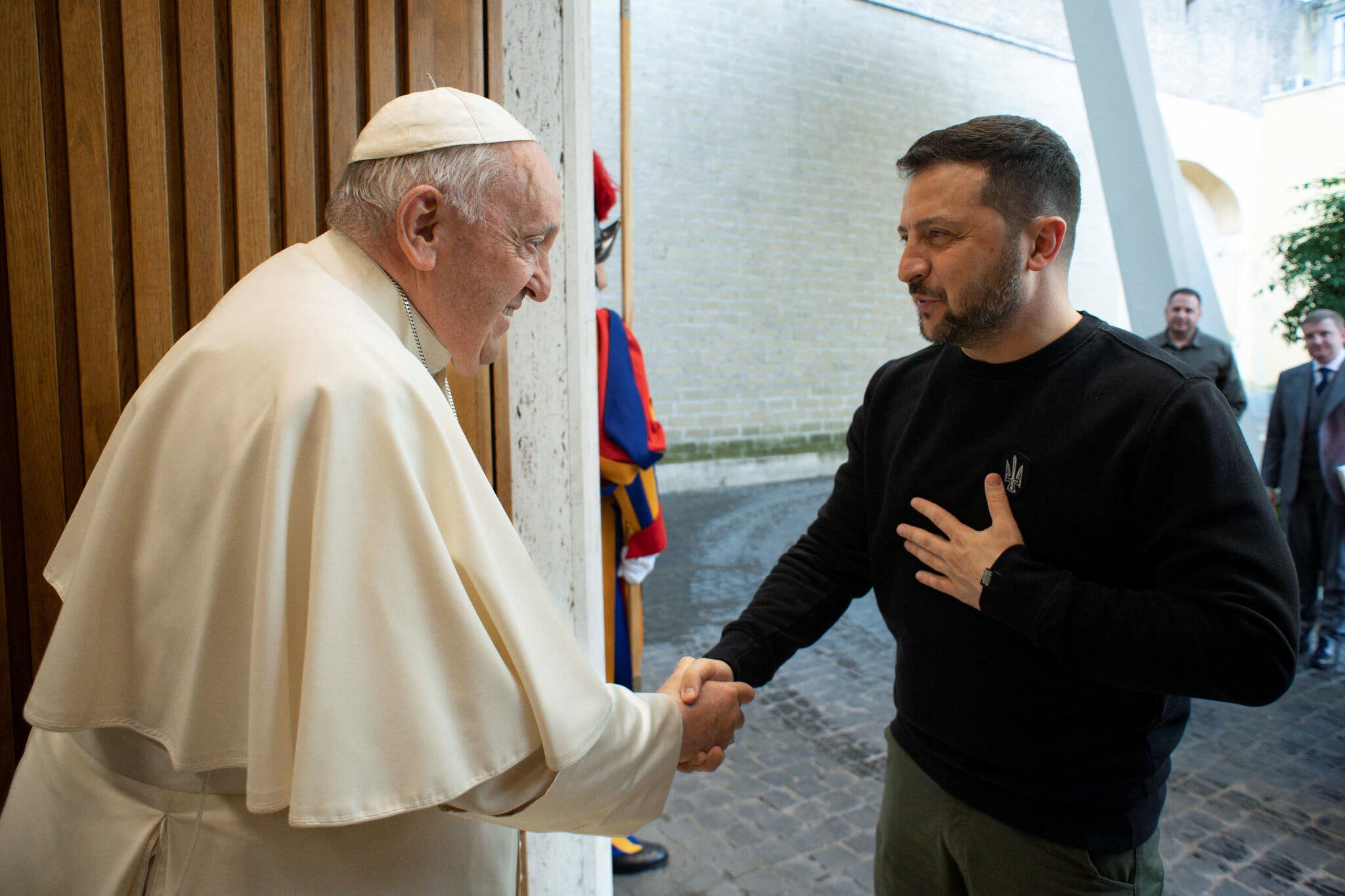 Trump And Zelensky's Surprise Meeting Before Pope's Funeral Trump And Zelensky's Surprise Meeting Before Pope's Funeral