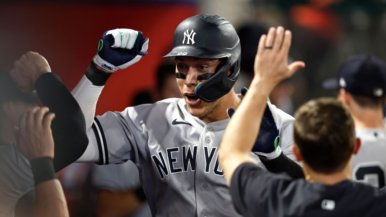 Yankees Smash Team Record With 9 Home Runs, Judge Leads With 3 Yankees Smash Team Record With 9 Home Runs, Judge Leads With 3